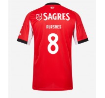 Benfica Fredrik Aursnes #8 Koszulka Podstawowa 2025-26 Krótki Rękaw